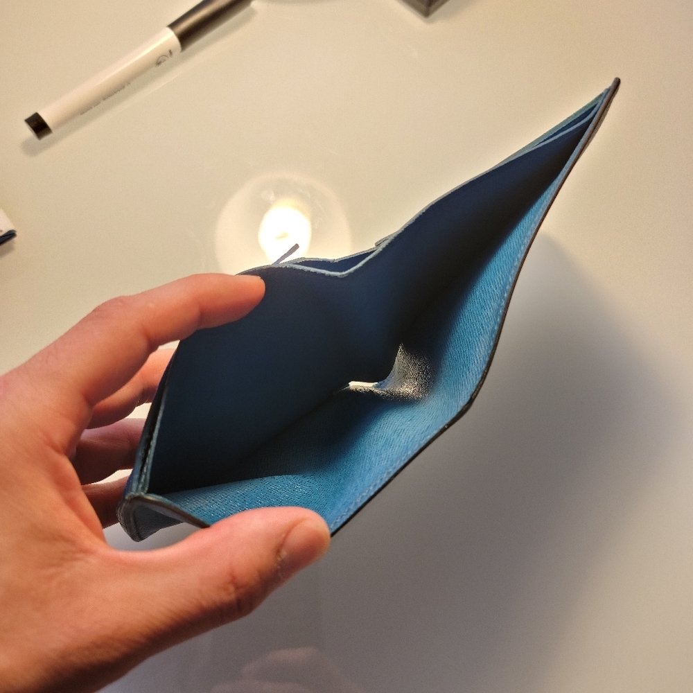 Louis Vuitton Male Wallet Blue - Picture 5 of 6